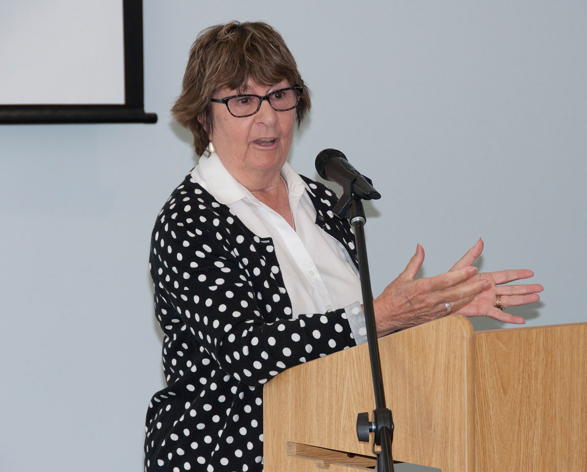 Maureen Jennings - speaking to Library audience