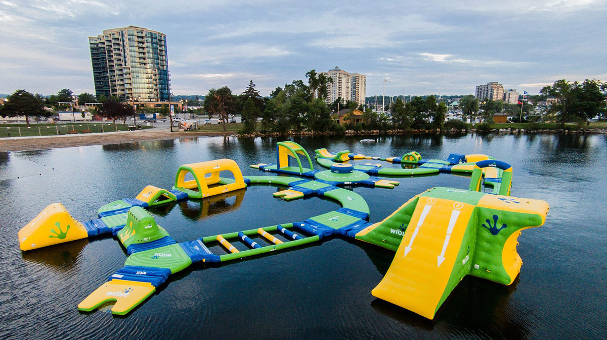 Floating Playground - in Barrie