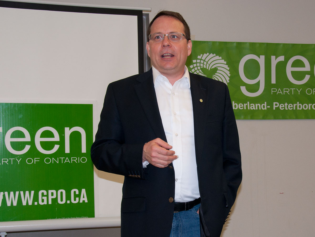 Leader of Green Party of Ontario - Mike Schreiner