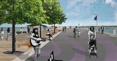 East Pier - proposed by Waterfront Plan