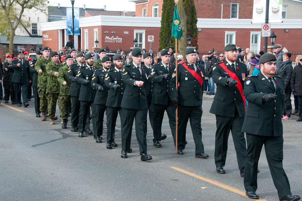 Remembrance Day - Marchers