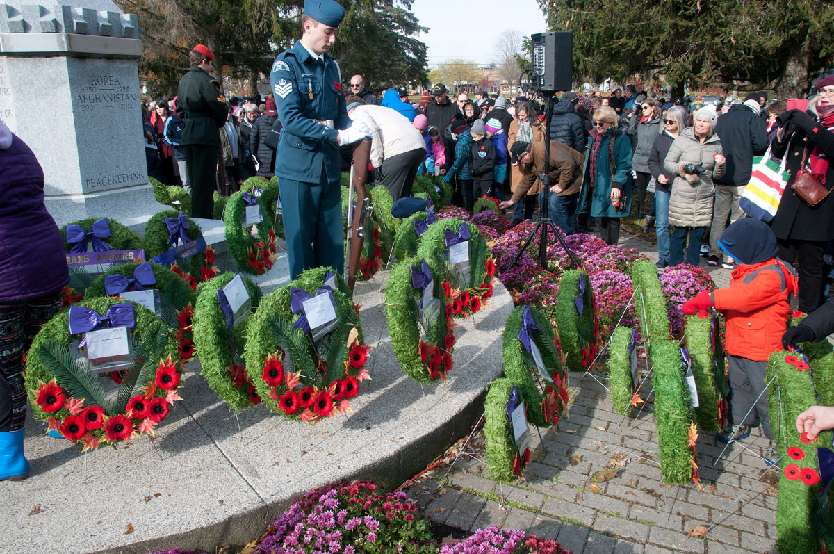 Remembrance Day - Some of the Wreaths