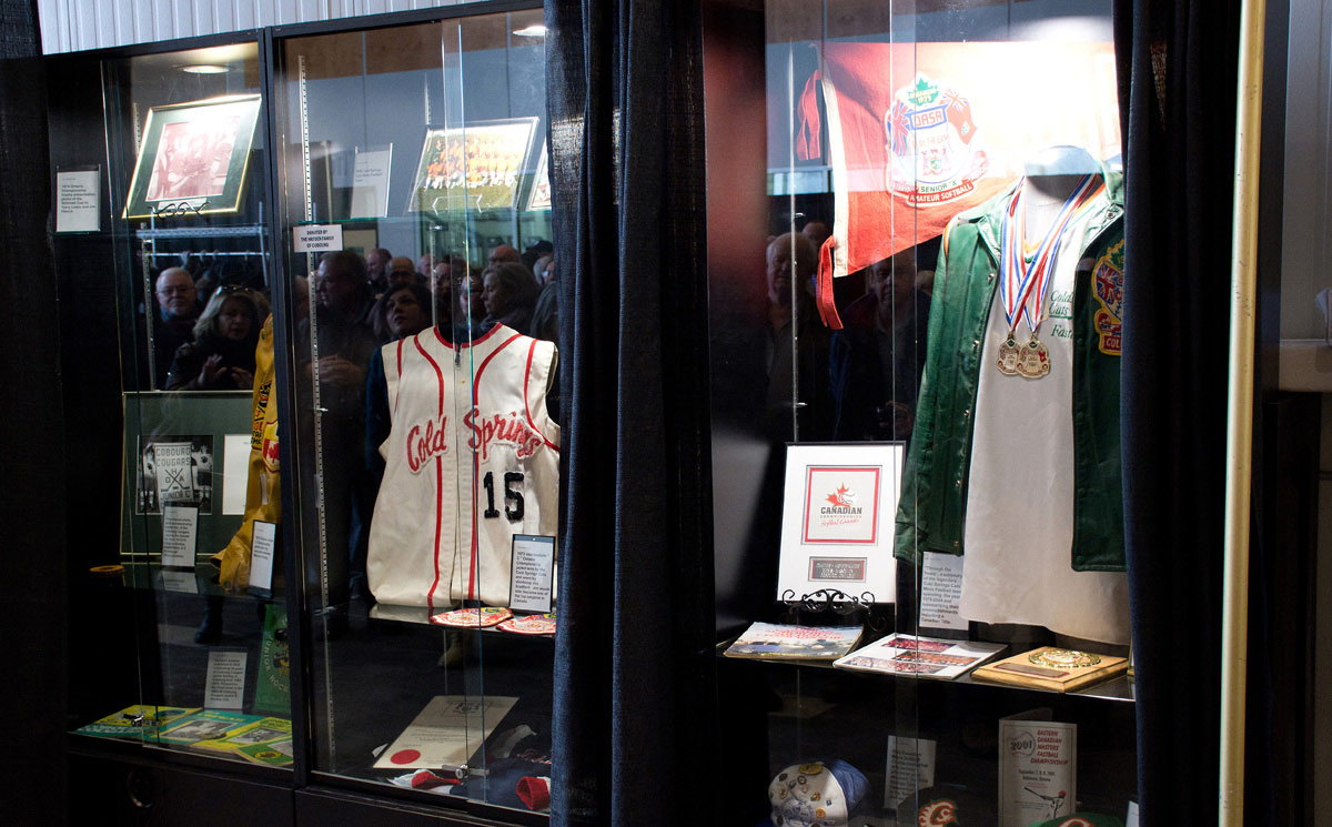Sports Hall of Fame - some of memorabilia