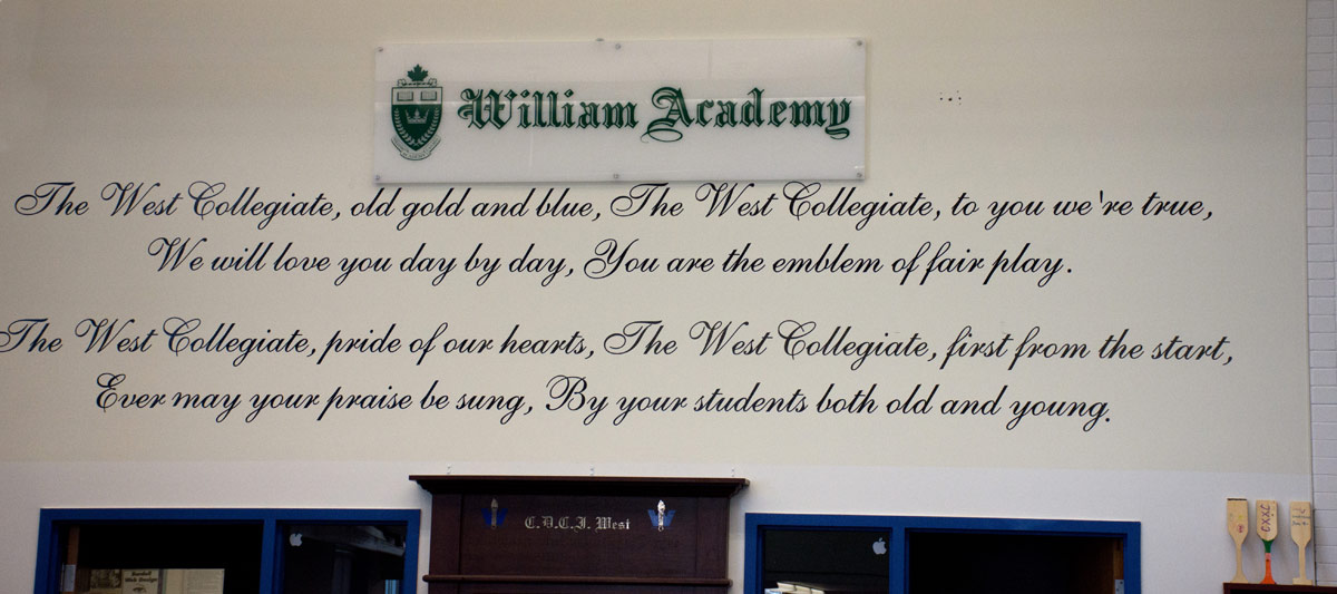 William Academy - in Library - part of CDCI West heritage