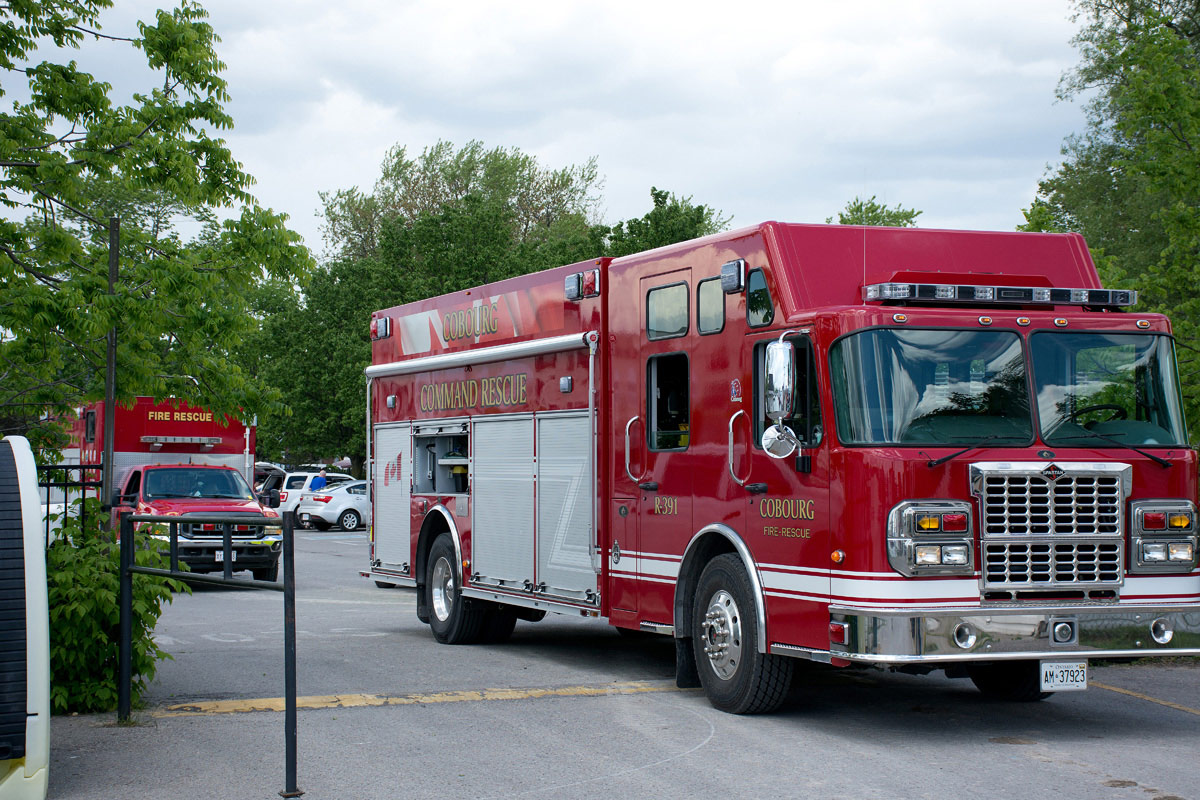 Cobourg Fire Command Rescue Truck